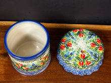 Load image into Gallery viewer, Canister, Cottage Canning Jar Style 6.5” - Honeybee &amp; Tulip
