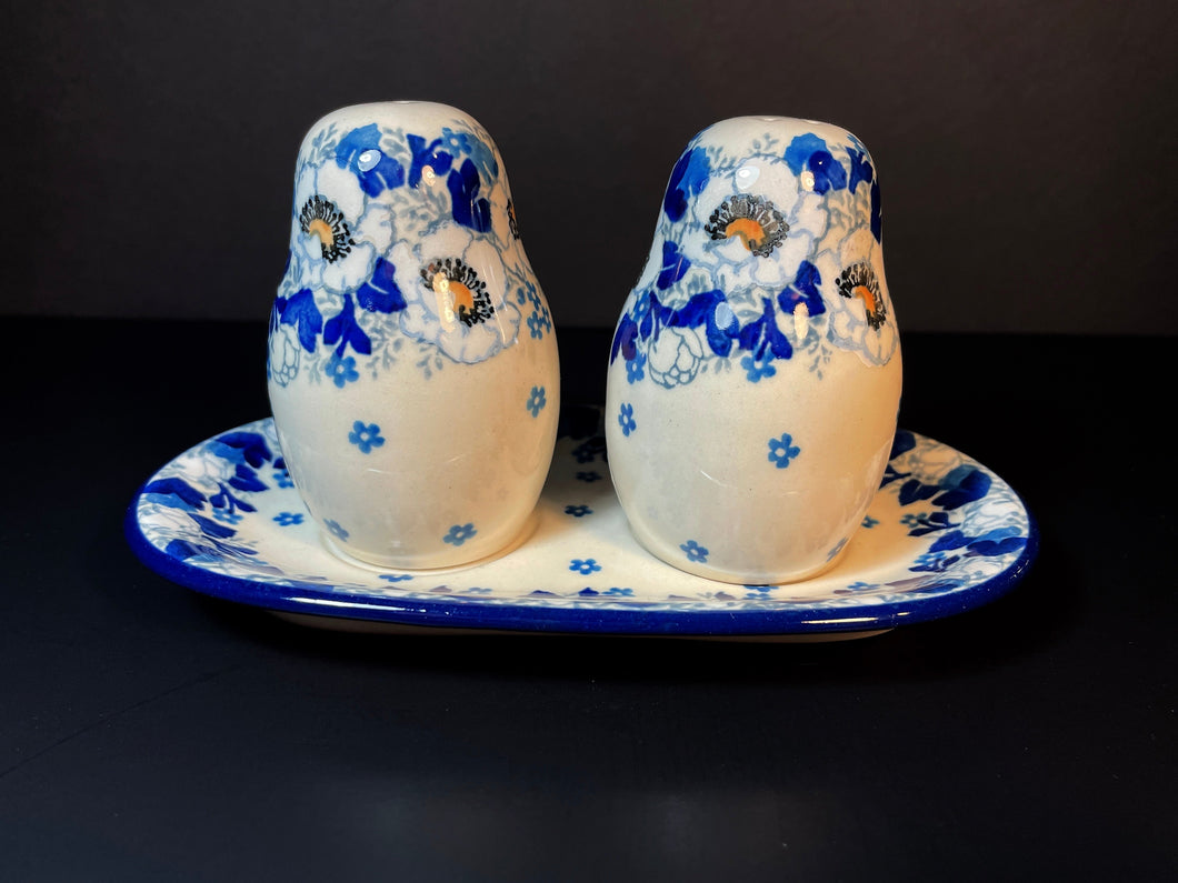 Salt & Pepper Set - White Poppy