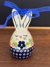 Load image into Gallery viewer, Bunny Rabbit Ornament - In the Navy
