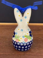 Load image into Gallery viewer, Bunny Rabbit Ornament - In the Navy
