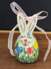 Load image into Gallery viewer, Bunny Rabbit Ornament - Tulips are Better Than One
