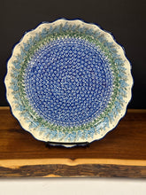 Load image into Gallery viewer, Pie Plate, Fluted 10" - Virginia Blue Bells

