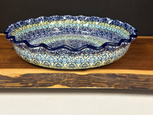 Load image into Gallery viewer, Pie Plate, Fluted 10" - Tranquil Tide
