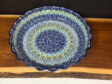 Load image into Gallery viewer, Pie Plate, Fluted 10" - Tranquil Tide
