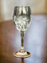 Load image into Gallery viewer, Crystal, Pre-Owned Bohemia Wine Glass 10 oz
