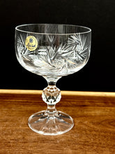 Load image into Gallery viewer, Crystal, Pre-owned Bohemia Champagne Saucer 8 oz
