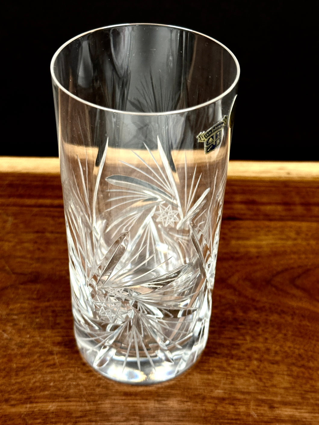 Crystal, Pre-owned Bohemia High Ball Glass 11 oz