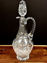 Load image into Gallery viewer, Crystal, Pre-owned Polish Decanter w/Pour Spout
