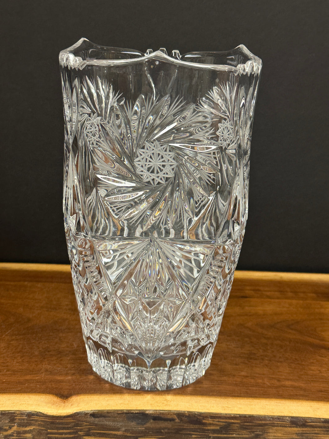 Crystal, Pre-owned Bohemia Vase