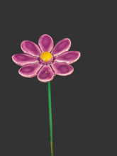 Load image into Gallery viewer, Flower, 1 Pc. - Small Marguerite Daisy on 8” Wire Stem - Deep Purple
