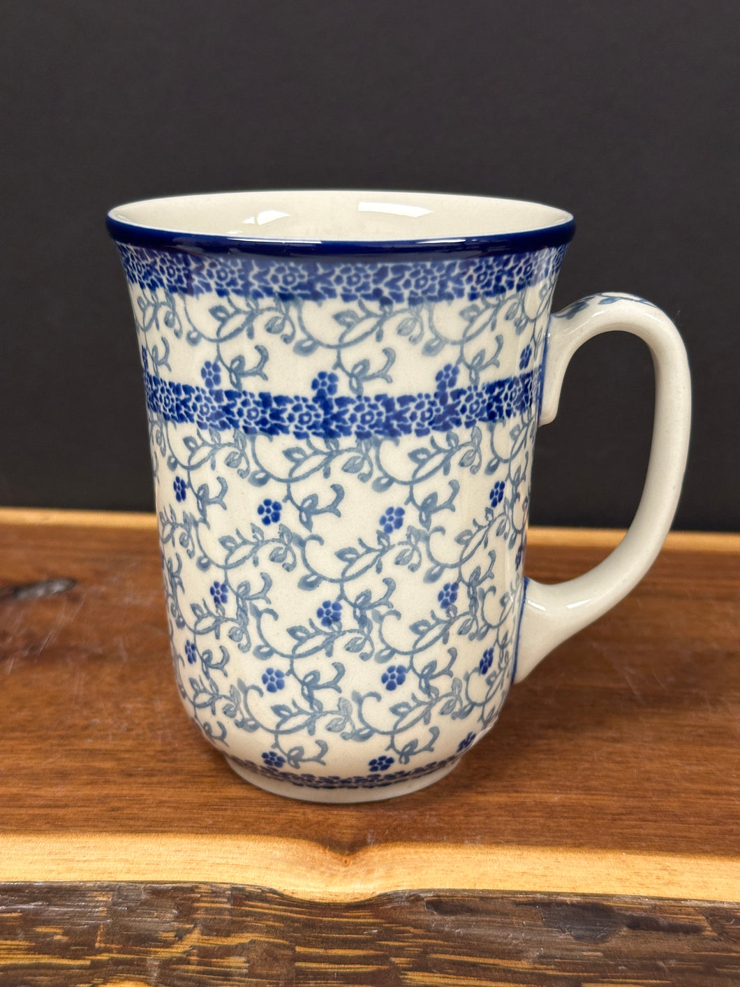 Mug, Bistro 16 oz. - Elegant Lace