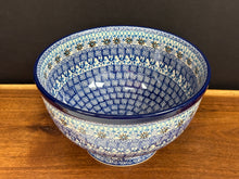 Load image into Gallery viewer, Bowl, Pedestal 8.75&quot; - Blue Yonder
