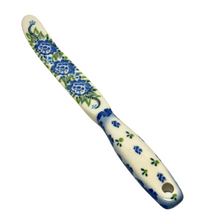 Load image into Gallery viewer, Knife, Butter Spreader - Blue Chrysanthemum
