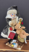 Load and play video in Gallery viewer, Nutcracker, Steinbach Santa Comes Around Part 3 - Limited Edition with Authentic Steiff Teddy Bear
