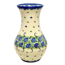 Load image into Gallery viewer, Vase - Blue Chrysanthemum
