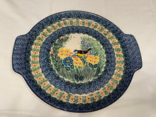 Load image into Gallery viewer, Platter, Round W/Handles Unikat 3132
