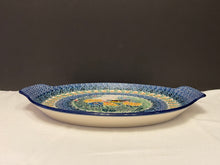 Load image into Gallery viewer, Platter, Round W/Handles Unikat 3132

