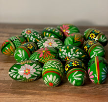 Load image into Gallery viewer, Eggs, Wooden Pysanky
