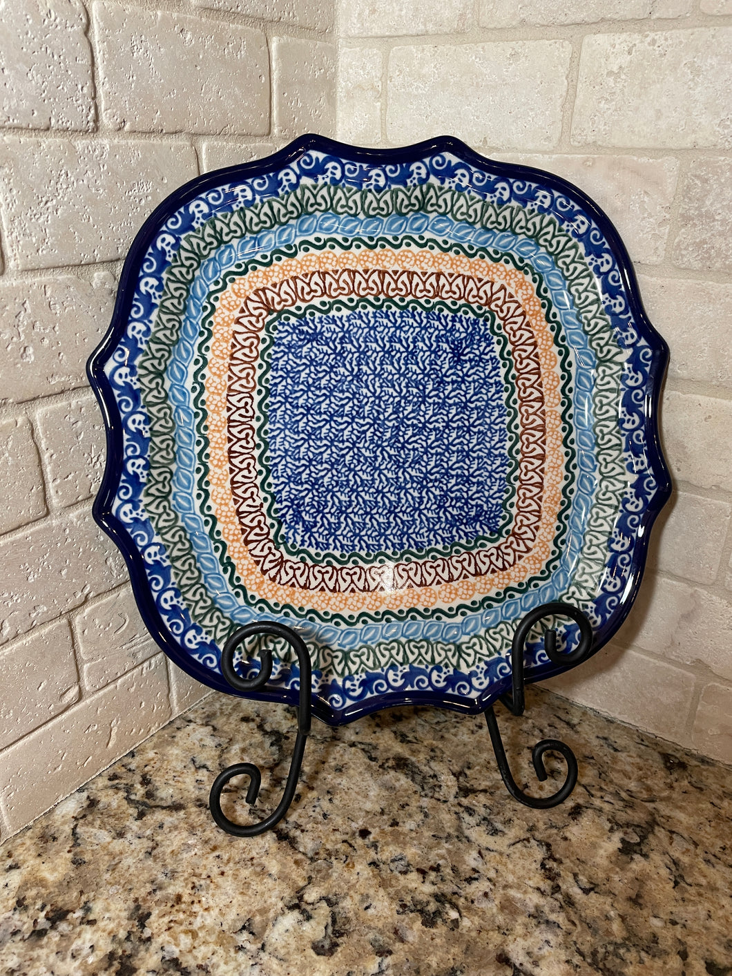 Plate, Serpentine Dinner