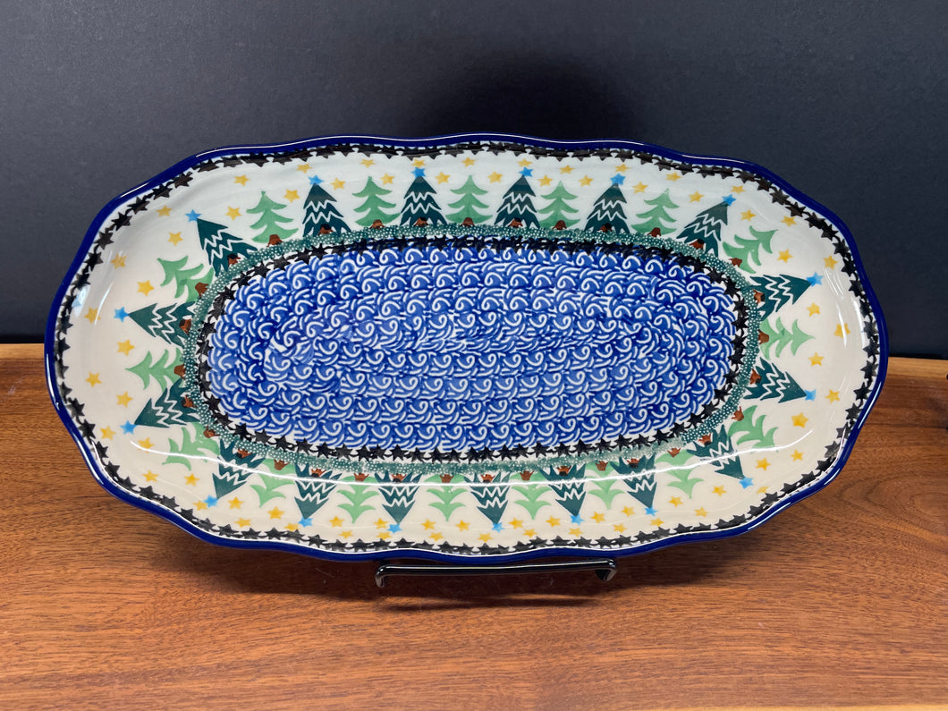 Platter, Oval Scalloped Edge