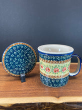 Load image into Gallery viewer, Mug, Tea w/Infuser Manufaktura
