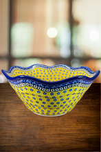 Load image into Gallery viewer, Bowl, Wavy Edge 12&quot;
