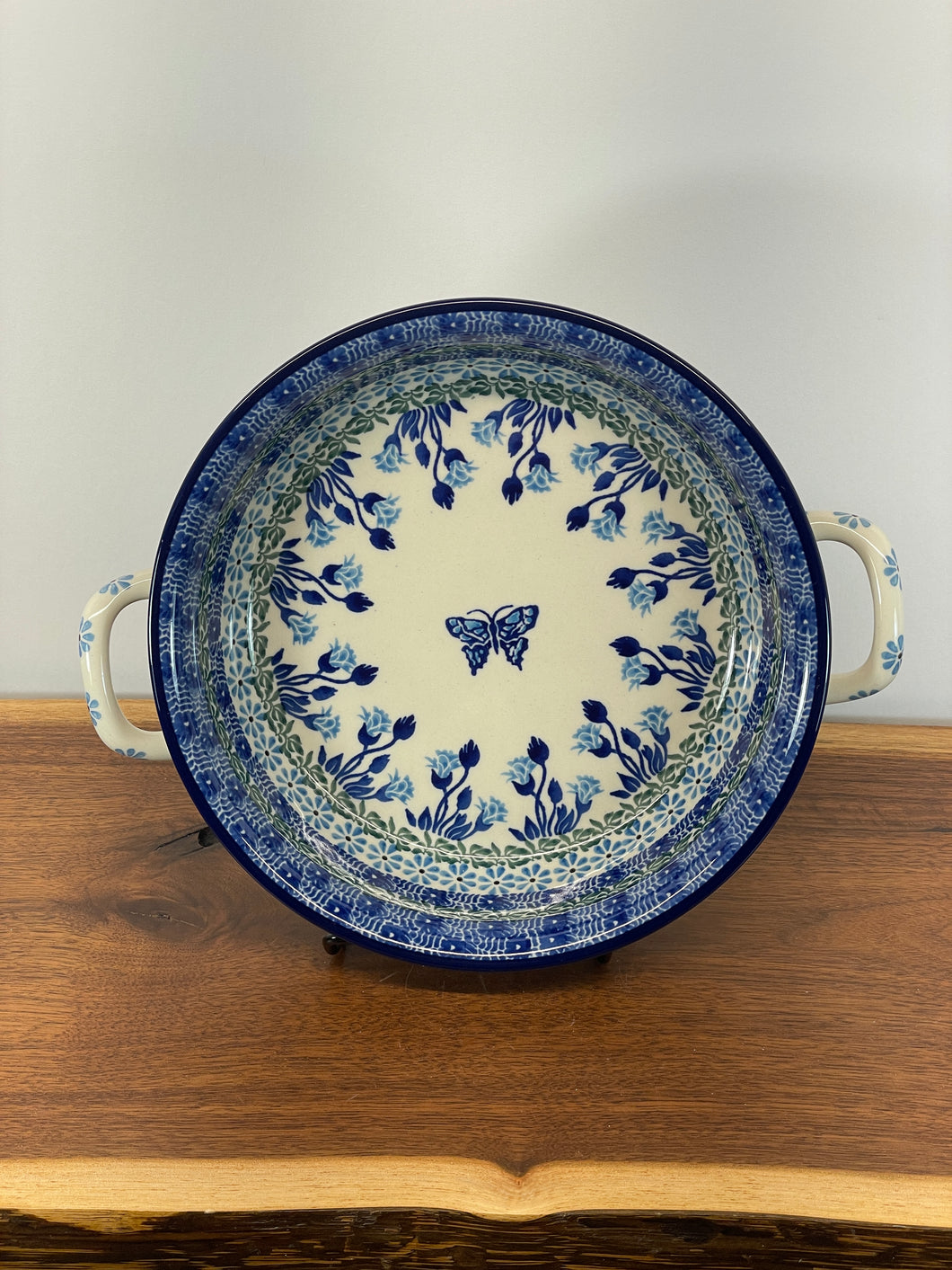 Baker, Round w/handles 8