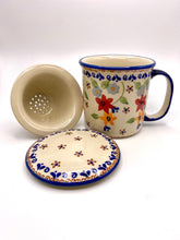 Load image into Gallery viewer, Mug, Tea w/Infuser Manufaktura
